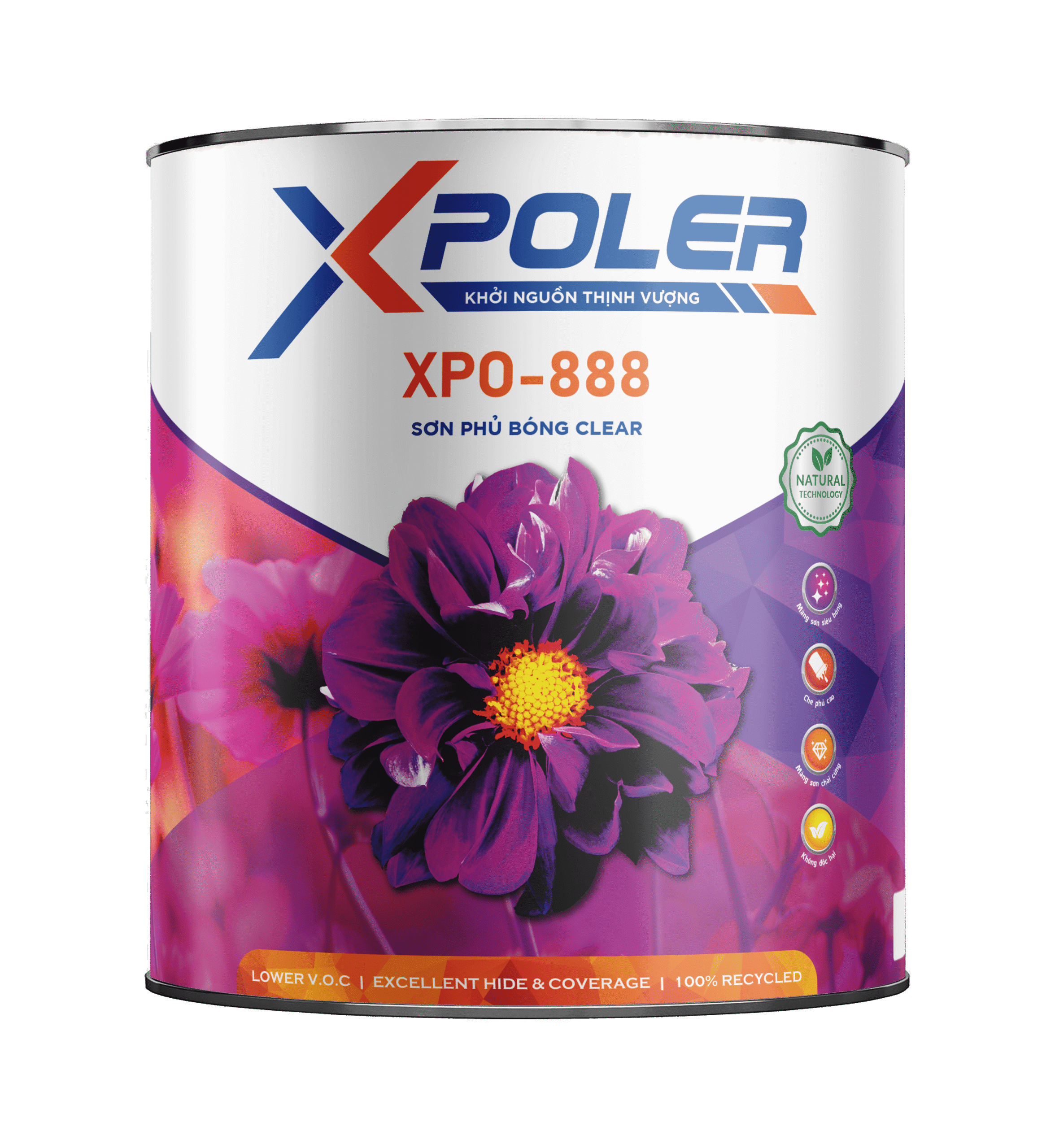 Keo phủ bóng Clear